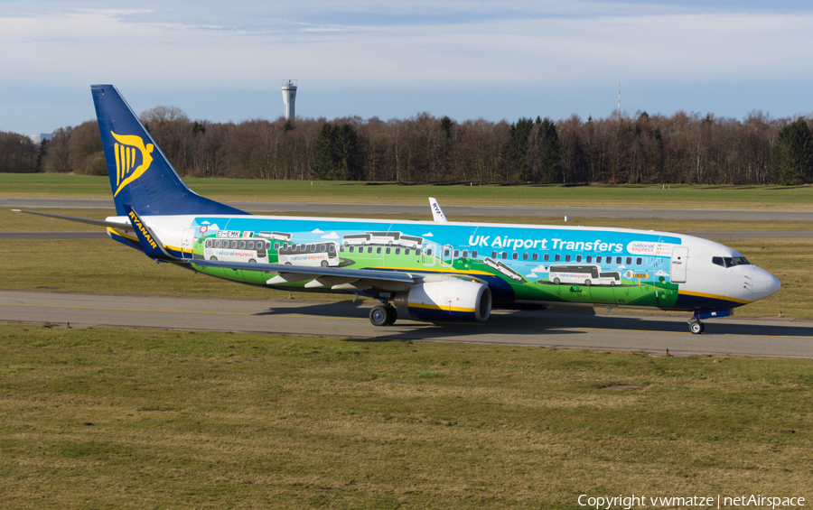 Ryanair Boeing 737-8AS (EI-EMK) | Photo 137533
