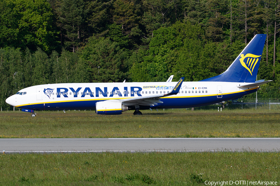 Ryanair Boeing 737-8AS (EI-EMK) | Photo 450944