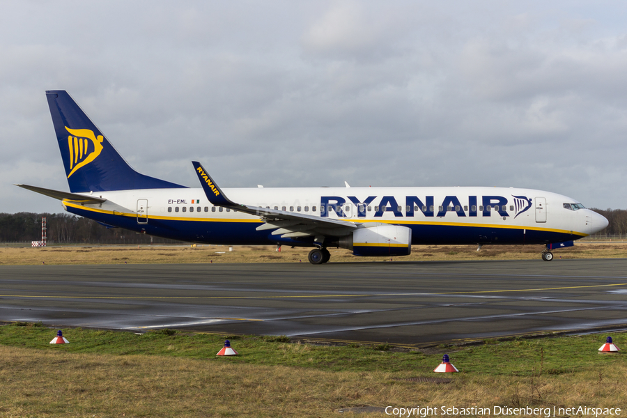 Ryanair Boeing 737-8AS (EI-EML) | Photo 138524