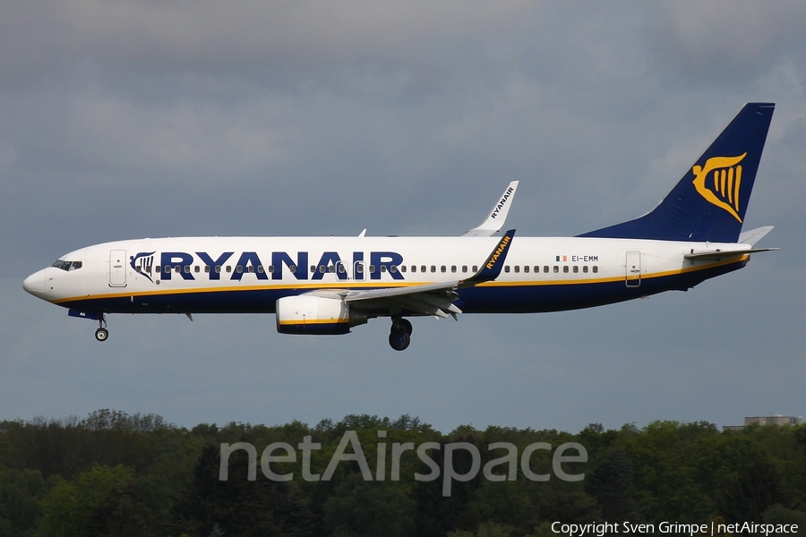 Ryanair Boeing 737-8AS (EI-EMM) | Photo 108807