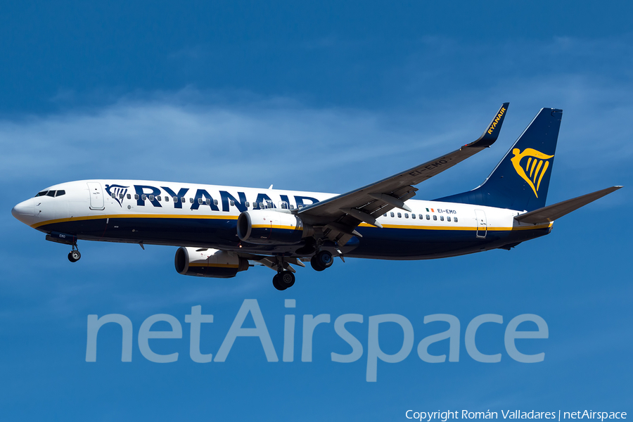 Ryanair Boeing 737-8AS (EI-EMO) | Photo 348819