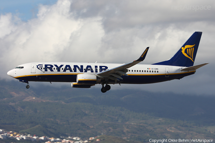 Ryanair Boeing 737-8AS (EI-EMR) | Photo 48855