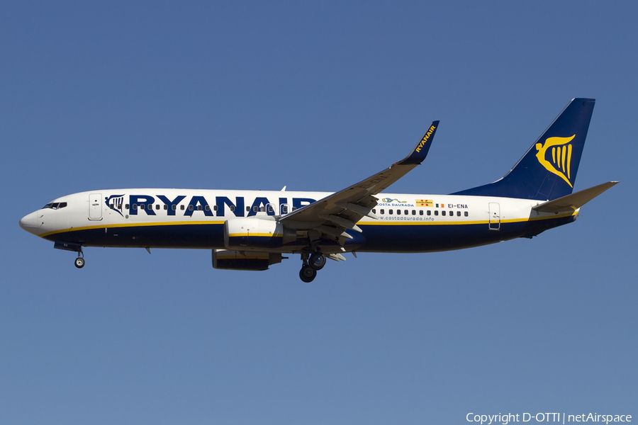 Ryanair Boeing 737-8AS (EI-ENA) | Photo 414824