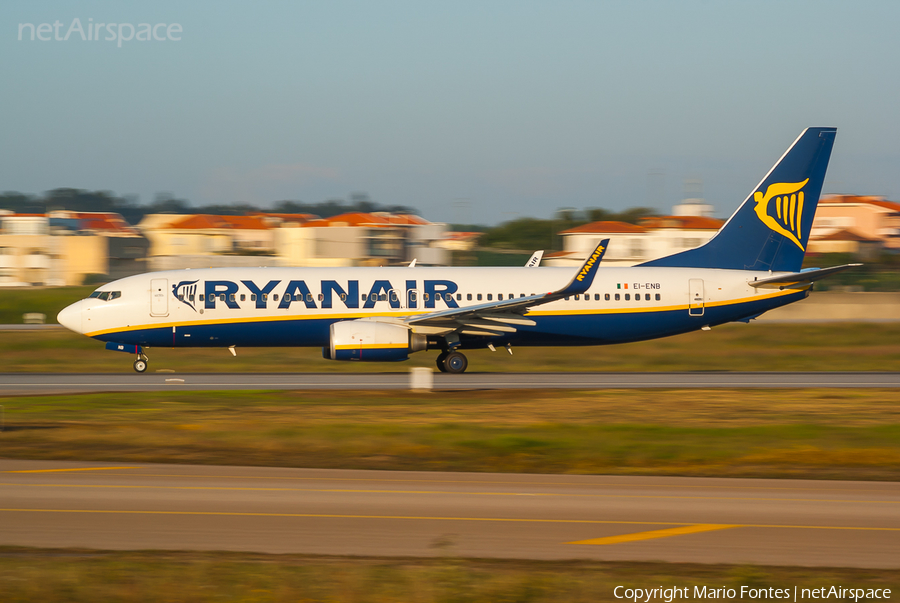 Ryanair Boeing 737-8AS (EI-ENB) | Photo 115668