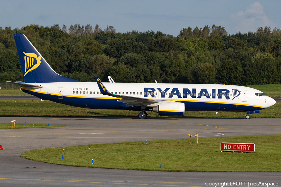 Ryanair Boeing 737-8AS (EI-ENC) | Photo 188152