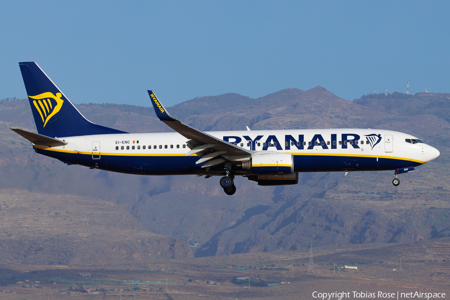 Ryanair Boeing 737-8AS (EI-ENC) | Photo 571185