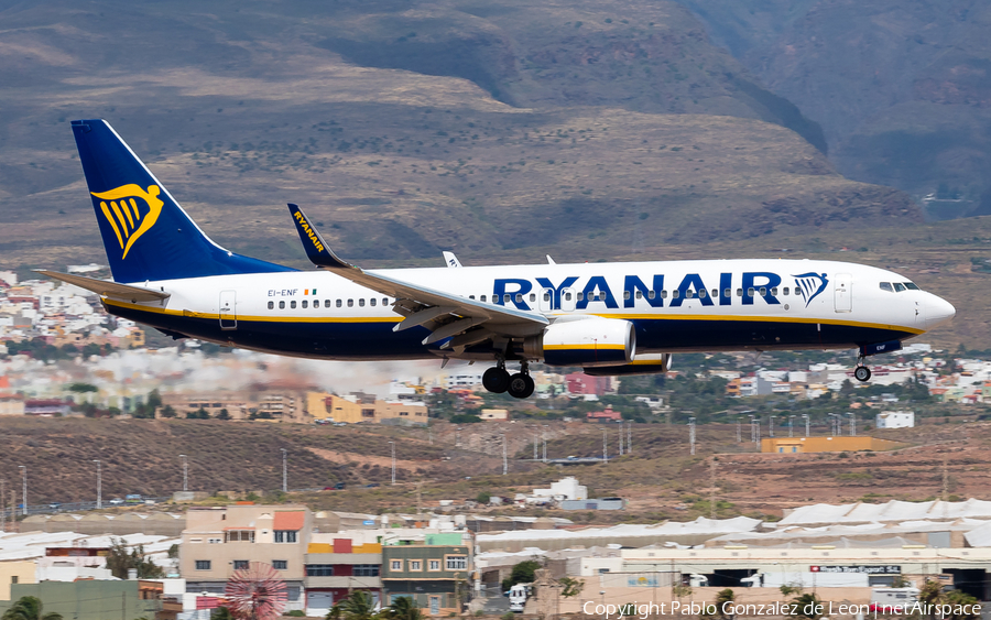 Ryanair Boeing 737-8AS (EI-ENF) | Photo 336123