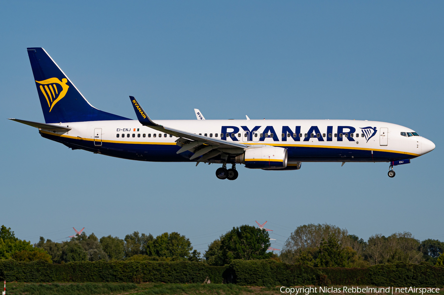 Ryanair Boeing 737-8AS (EI-ENJ) | Photo 402679