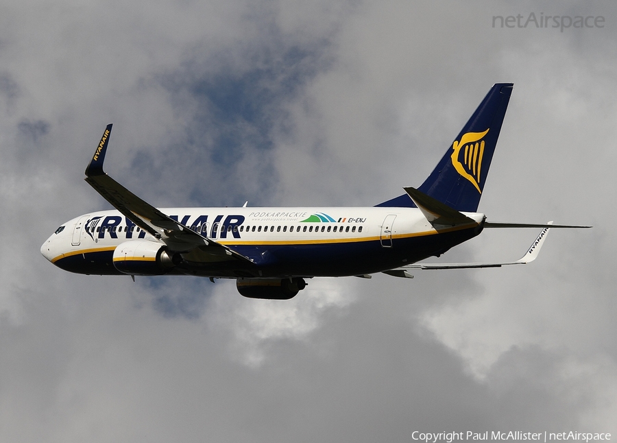 Ryanair Boeing 737-8AS (EI-ENJ) | Photo 28521