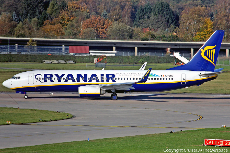 Ryanair Boeing 737-8AS (EI-ENJ) | Photo 92207