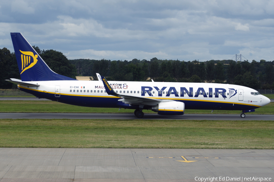 Ryanair Boeing 737-8AS (EI-ENK) | Photo 54501