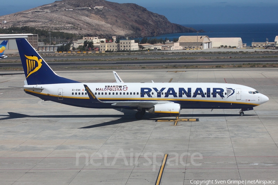 Ryanair Boeing 737-8AS (EI-ENK) | Photo 155571