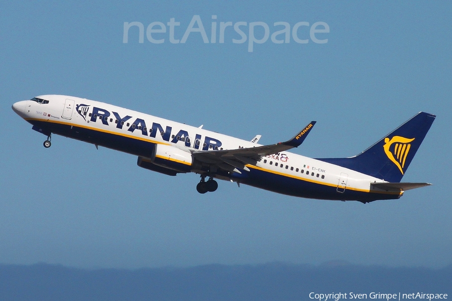Ryanair Boeing 737-8AS (EI-ENK) | Photo 155620