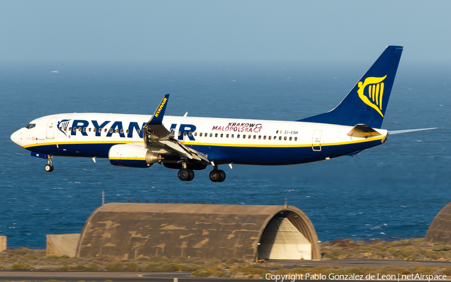 Ryanair Boeing 737-8AS (EI-ENK) | Photo 336124
