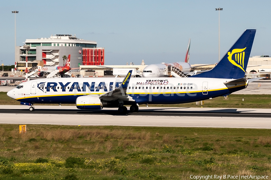 Ryanair Boeing 737-8AS (EI-ENK) | Photo 292699