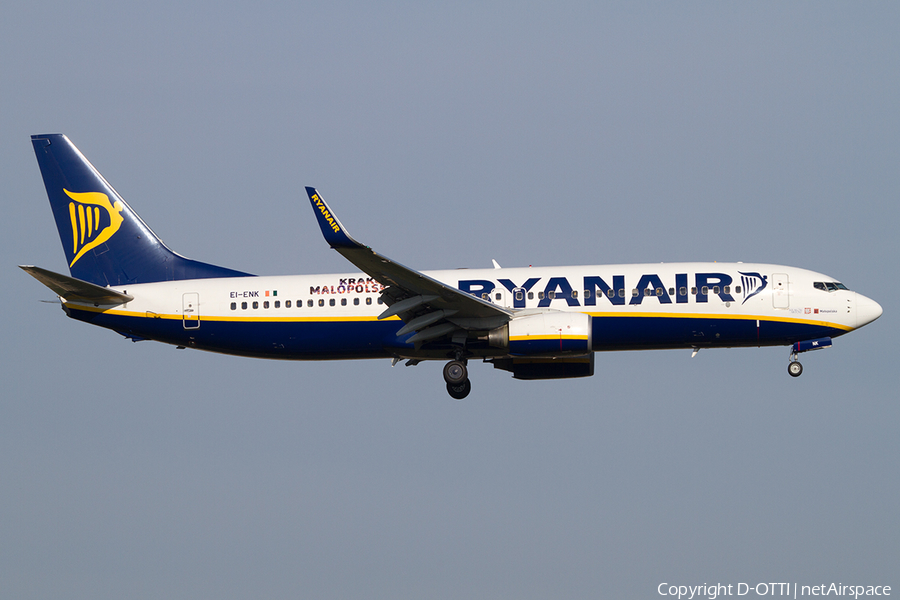 Ryanair Boeing 737-8AS (EI-ENK) | Photo 518617