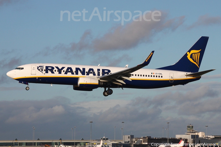 Ryanair Boeing 737-8AS (EI-ENL) | Photo 59976