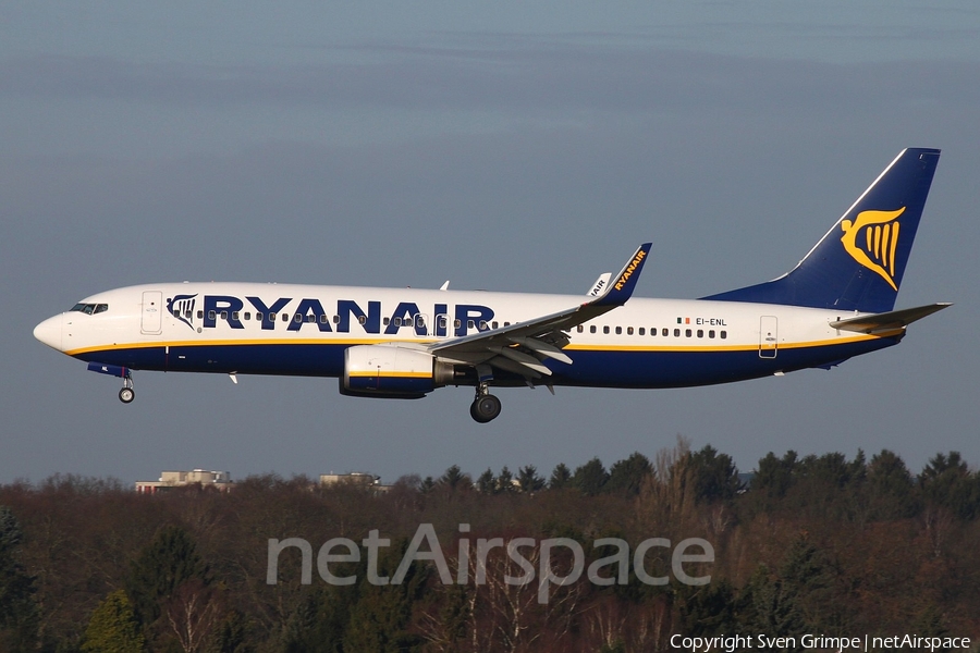 Ryanair Boeing 737-8AS (EI-ENL) | Photo 65239