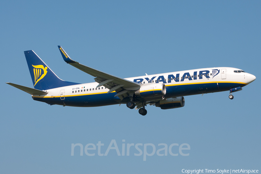 Ryanair Boeing 737-8AS (EI-ENL) | Photo 86249