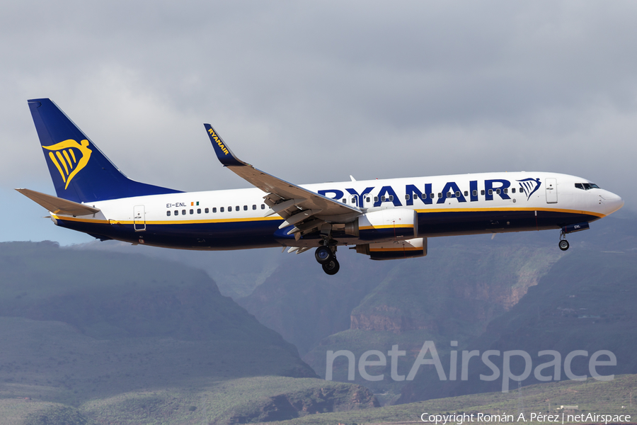 Ryanair Boeing 737-8AS (EI-ENL) | Photo 621169