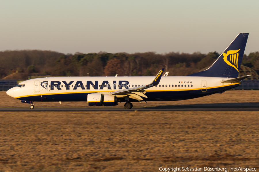 Ryanair Boeing 737-8AS (EI-ENL) | Photo 136825