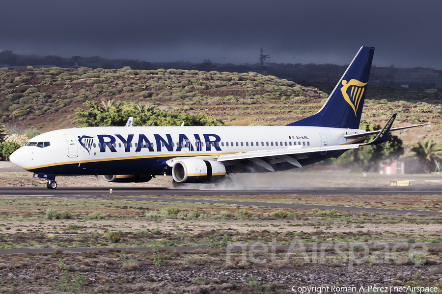 Ryanair Boeing 737-8AS (EI-ENL) | Photo 541644