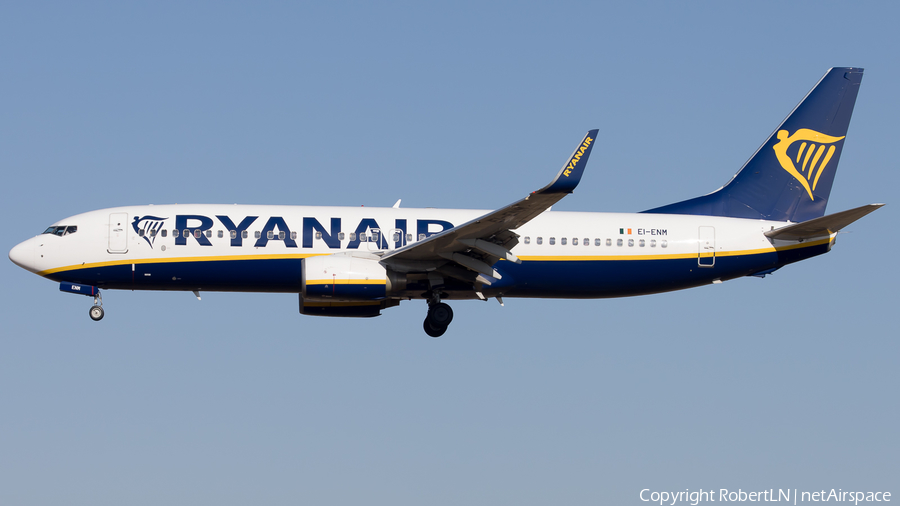 Ryanair Boeing 737-8AS (EI-ENM) | Photo 595542