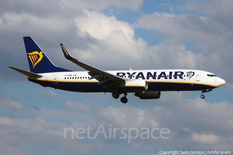 Ryanair Boeing 737-8AS (EI-ENM) | Photo 516380