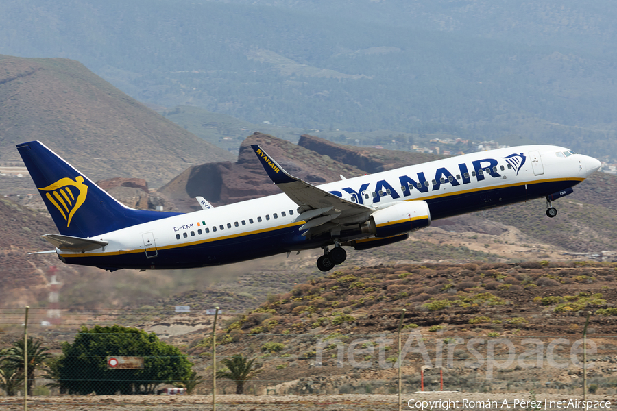 Ryanair Boeing 737-8AS (EI-ENM) | Photo 513254