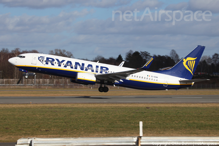 Ryanair Boeing 737-8AS (EI-ENN) | Photo 70044