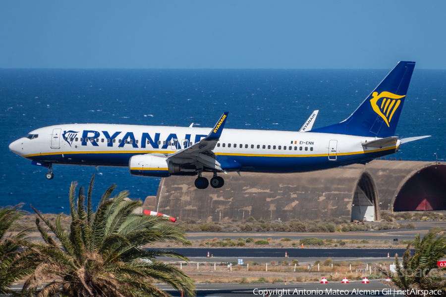Ryanair Boeing 737-8AS (EI-ENN) | Photo 626017