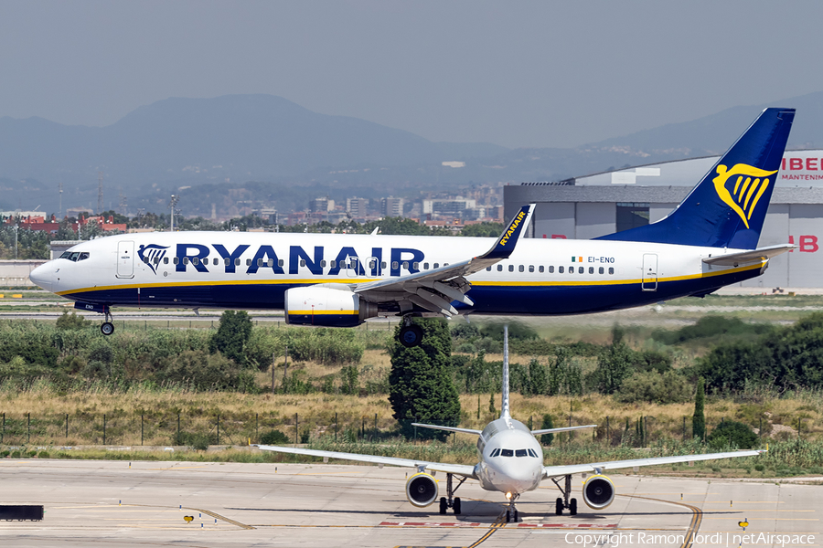 Ryanair Boeing 737-8AS (EI-ENO) | Photo 397476