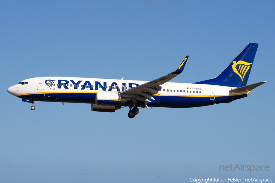 Ryanair Boeing 737-8AS (EI-ENS) | Photo 504128