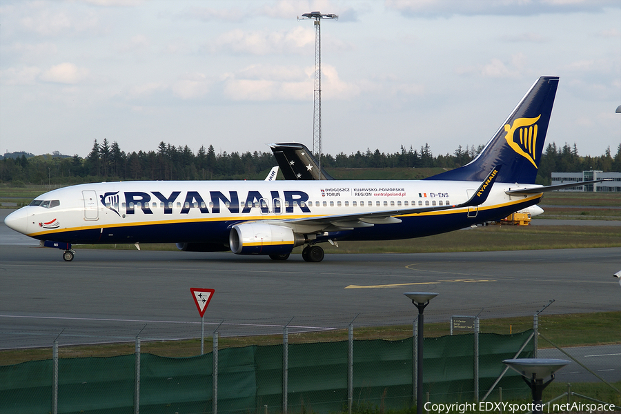 Ryanair Boeing 737-8AS (EI-ENS) | Photo 279844