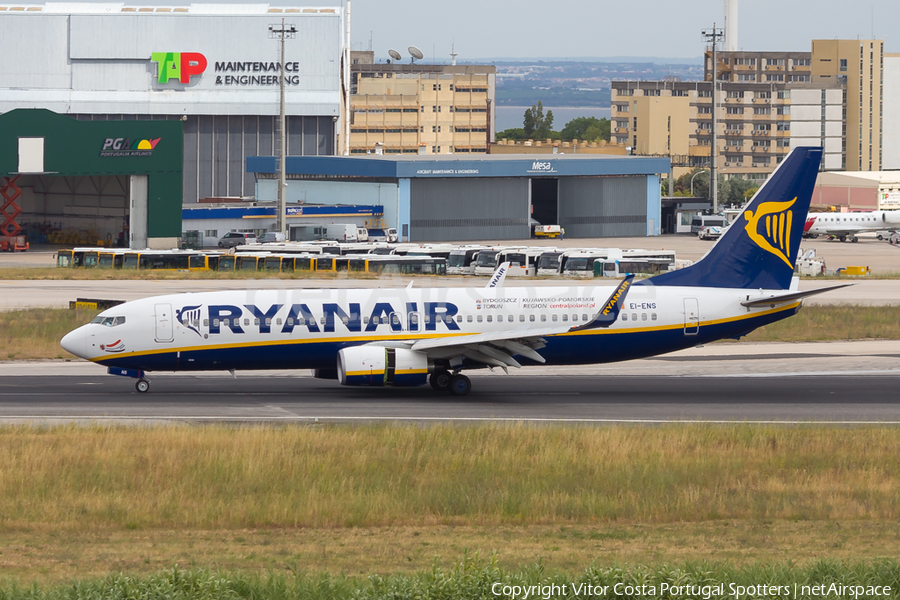 Ryanair Boeing 737-8AS (EI-ENS) | Photo 102597