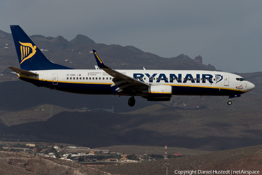 Ryanair Boeing 737-8AS (EI-ENS) | Photo 443715