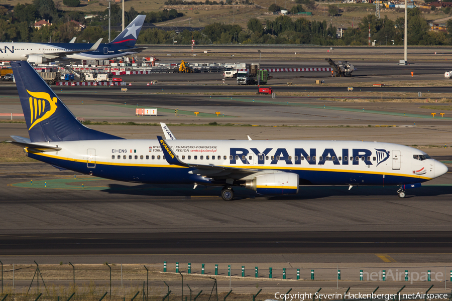 Ryanair Boeing 737-8AS (EI-ENS) | Photo 191745