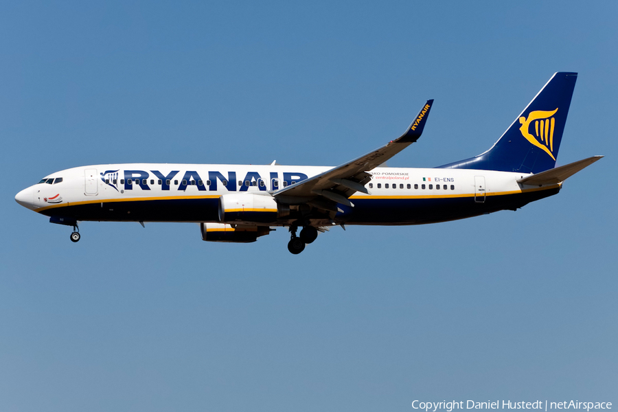Ryanair Boeing 737-8AS (EI-ENS) | Photo 514940
