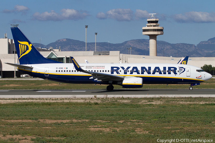 Ryanair Boeing 737-8AS (EI-ENS) | Photo 522799