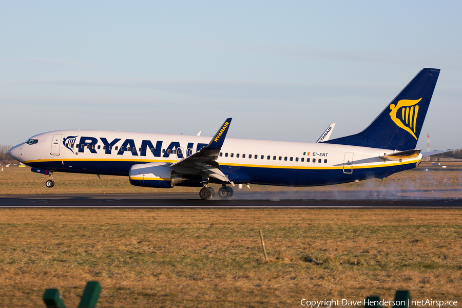 Ryanair Boeing 737-8AS (EI-ENT) | Photo 66862