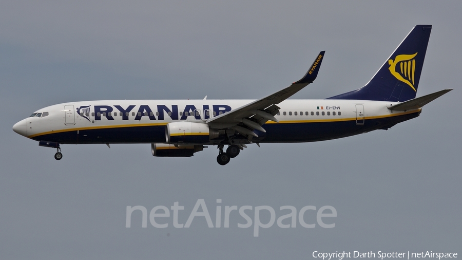 Ryanair Boeing 737-8AS (EI-ENV) | Photo 229697