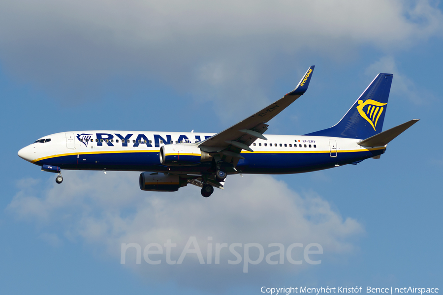 Ryanair Boeing 737-8AS (EI-ENV) | Photo 405047