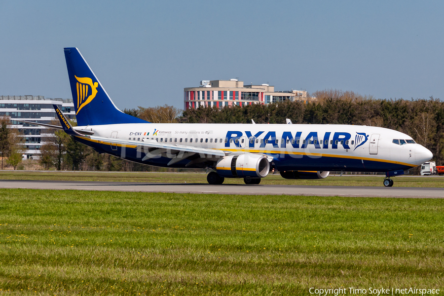 Ryanair Boeing 737-8AS (EI-ENV) | Photo 106998