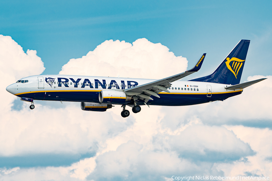 Ryanair Boeing 737-8AS (EI-ENV) | Photo 451985