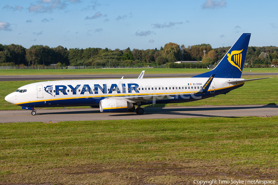 Ryanair Boeing 737-8AS (EI-ENW) | Photo 126321