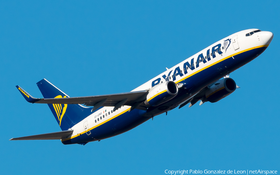 Ryanair Boeing 737-8AS (EI-ENX) | Photo 352553