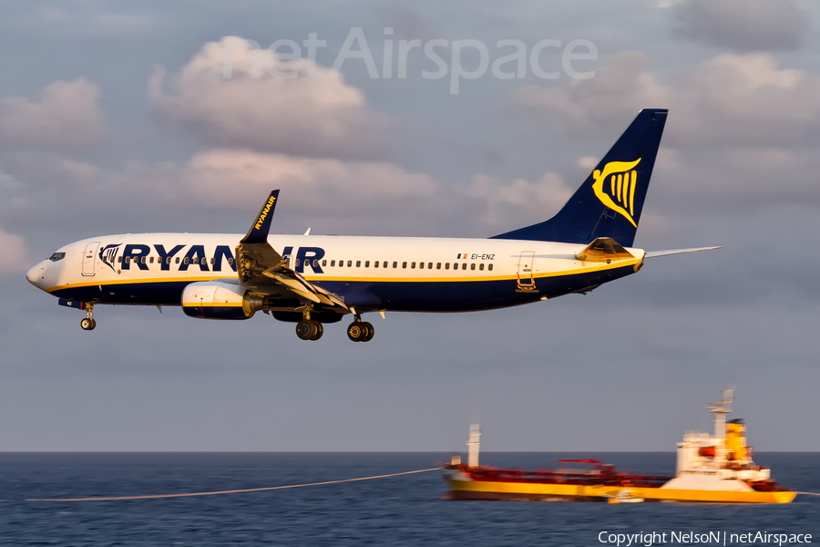 Ryanair Boeing 737-8AS (EI-ENZ) | Photo 489653