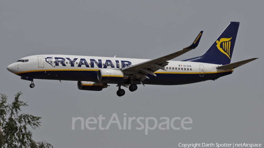 Ryanair Boeing 737-8AS (EI-EPA) | Photo 229699
