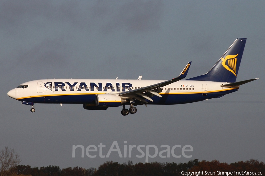Ryanair Boeing 737-8AS (EI-EPA) | Photo 90495