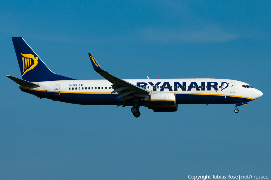 Ryanair Boeing 737-8AS (EI-EPA) | Photo 334921